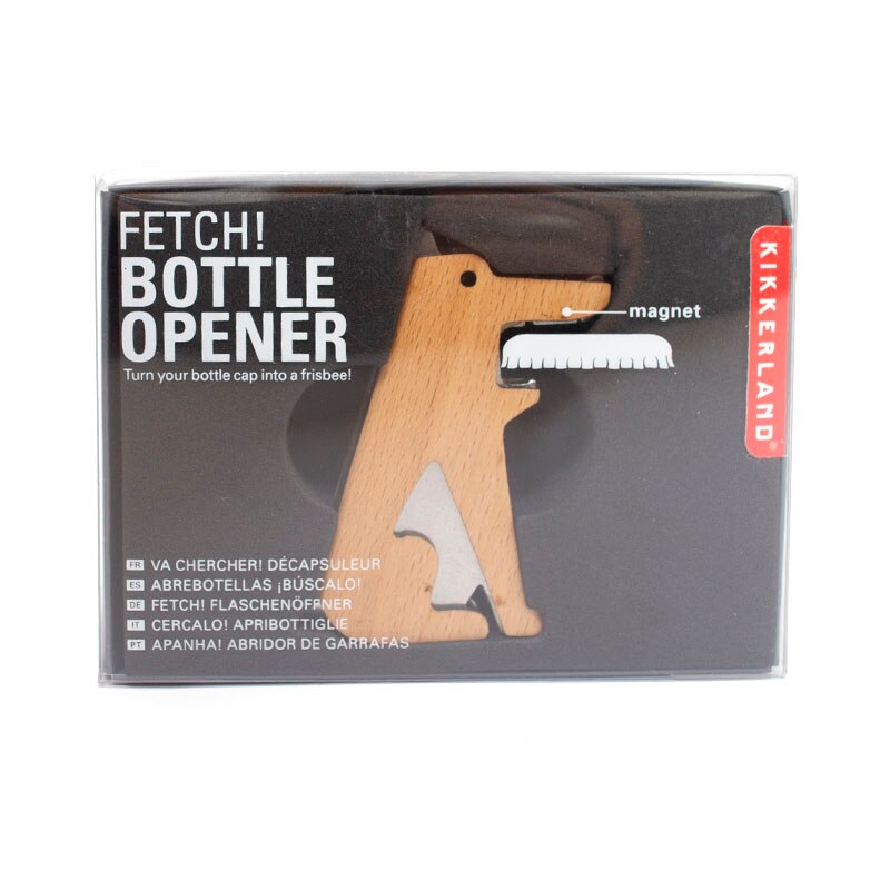 Kikkerland, Bottle Opener, Home & Auto, Bottle Opener, Fetch, 286351